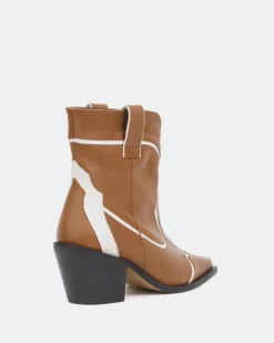 Women L'INTERVALLE Ukamu Tan Leather/Cuir Ocre