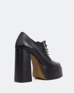 Women L'INTERVALLE Ursuline Black Leather