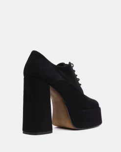 Women L'INTERVALLE Ursuline Black Suede