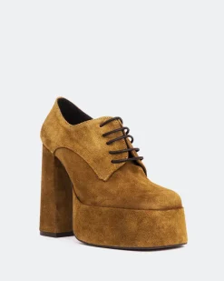 Women L'INTERVALLE Ursuline Brown Suede