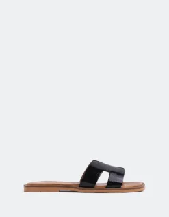 Women L'INTERVALLE Valmy Black Patent