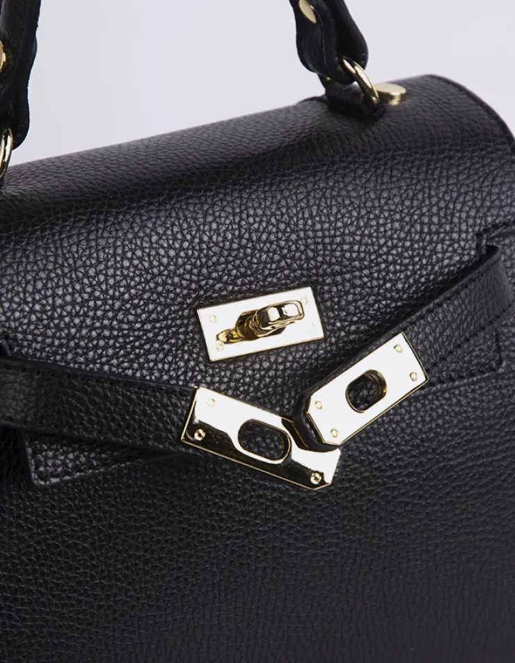 L'INTERVALLE Vance Black Leather