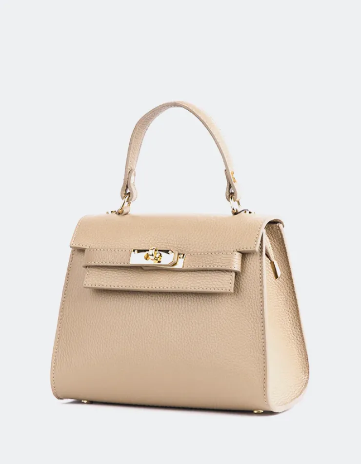 L'INTERVALLE Vance Taupe Leather