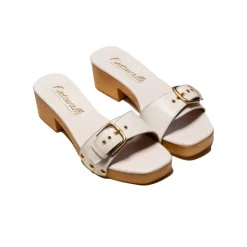Women L'INTERVALLE Vanja White Leather