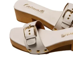 Women L'INTERVALLE Vanja White Leather