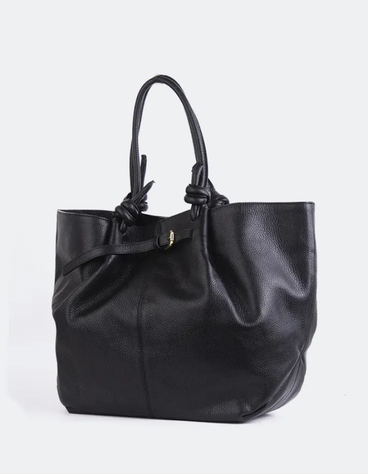 L'INTERVALLE Varden Black Leather