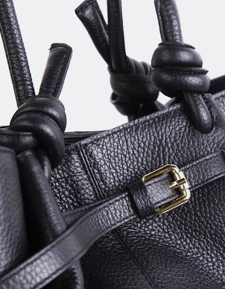 L'INTERVALLE Varden Black Leather