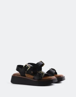 Women L'INTERVALLE Varvara Black Leather