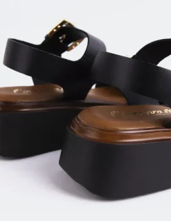 Women L'INTERVALLE Varvara Black Leather