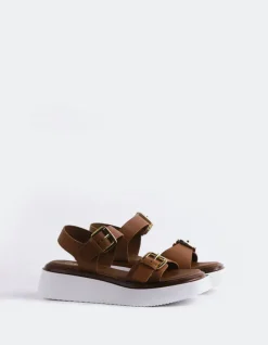 Women L'INTERVALLE Varvara Tan Leather
