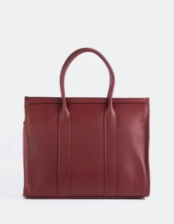 L'INTERVALLE Veena Burgundy Leather