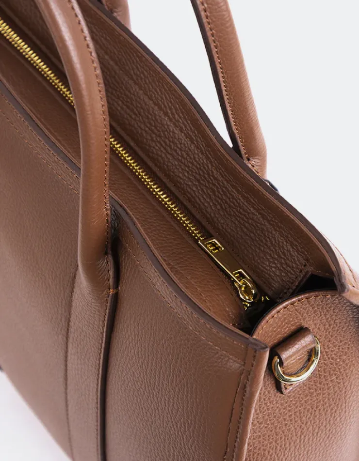 L'INTERVALLE Veena Cognac Leather