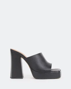 Women L'INTERVALLE Vendome Black Leather