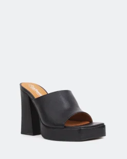 Women L'INTERVALLE Vendome Black Leather