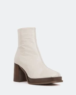 Women L'INTERVALLE Venezia Off White Naplack