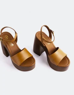Women L'INTERVALLE Veria Tan Leather