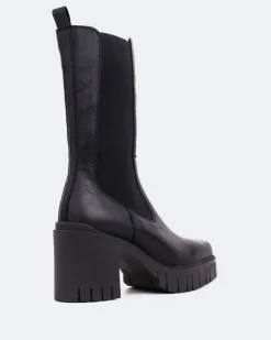 Women L'INTERVALLE Vienne Black Leather