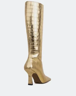 Women L'INTERVALLE Viger Bronze Croco