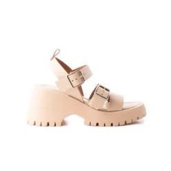Women L'INTERVALLE Viterbo Nude Leather