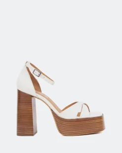 Women L'INTERVALLE Vixen Off White Leather