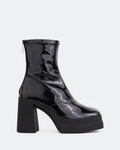 Women L'INTERVALLE Voltera Black Naplack Stretch