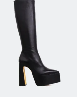 Women L'INTERVALLE Yaroslav Black Leather