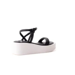 Women L'INTERVALLE Yumiko Black Leather