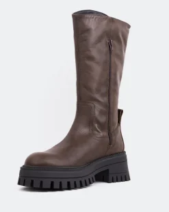 Women L'INTERVALLE Zadir Brown Leather