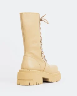 Women L'INTERVALLE Zafiro Cream Leather