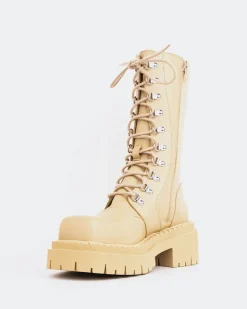 Women L'INTERVALLE Zafiro Cream Leather
