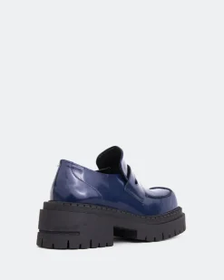 Women L'INTERVALLE Zolian Navy Leather